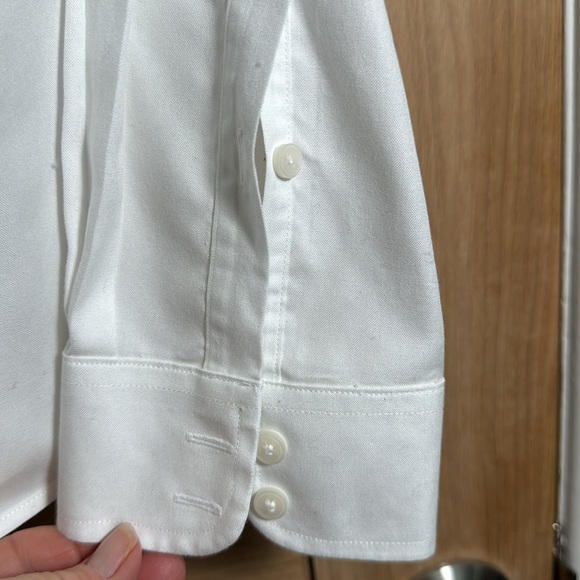 Untuckit crisp white button up shirt, 14, 100% cotton - Picture 3 of 5